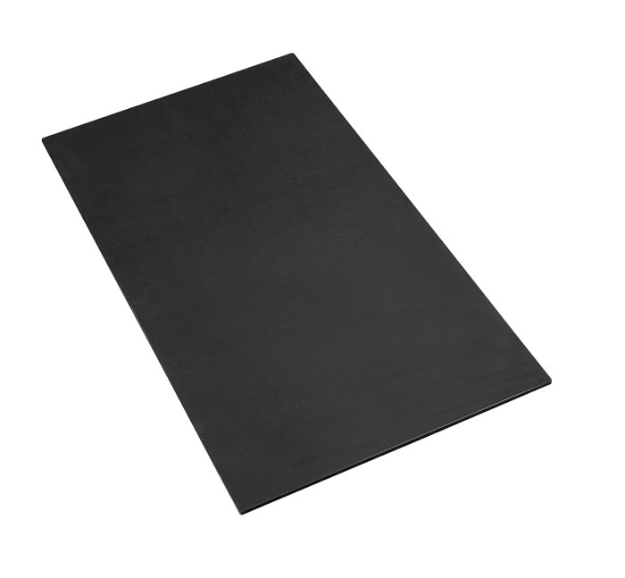 MDF plade 16 mm svart - 80 x 120 cm